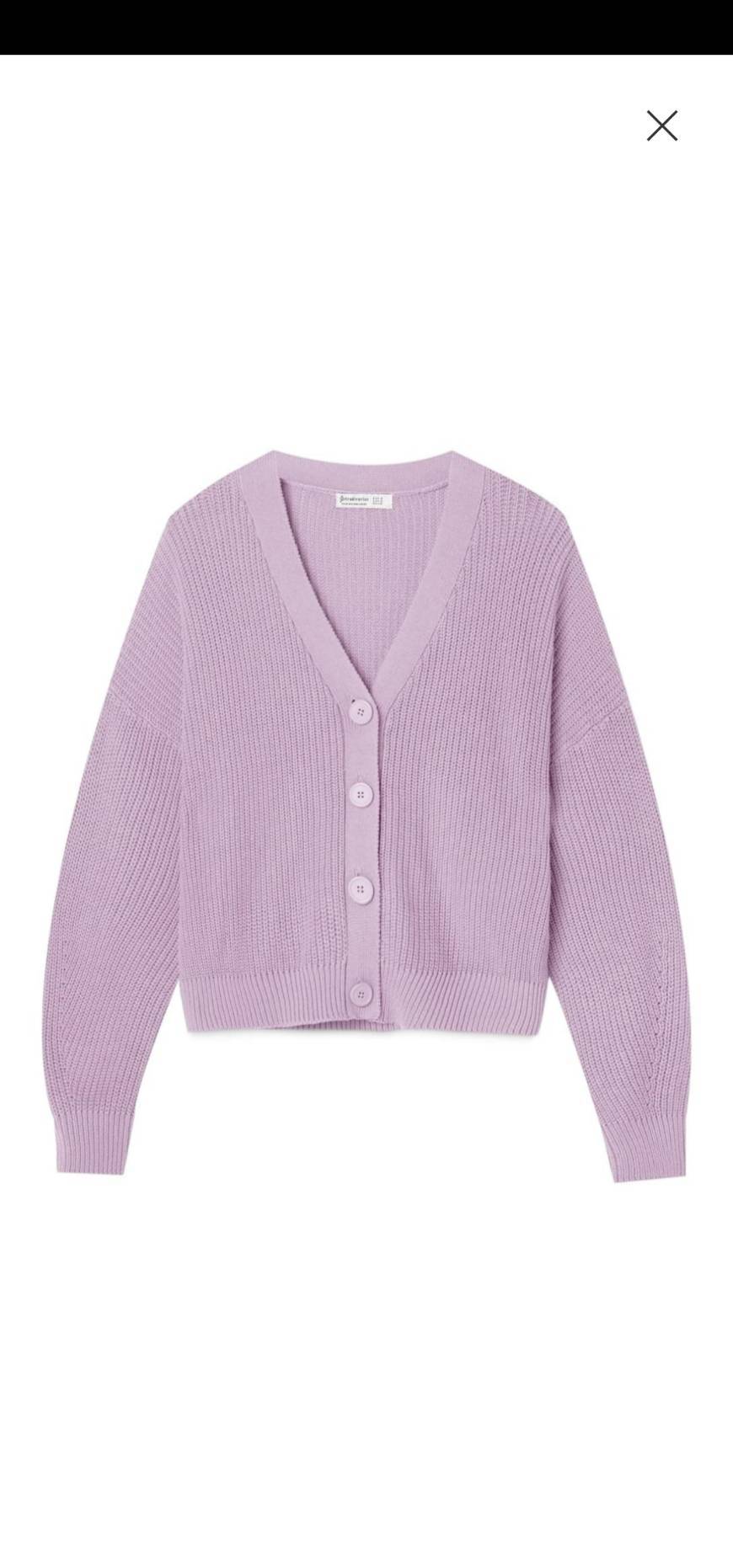 Cardigan com ombro descaído 