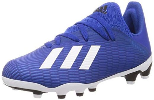 Adidas X 19.3 MG J, Zapatillas Deportivas Fútbol Unisex Infantil, Azul