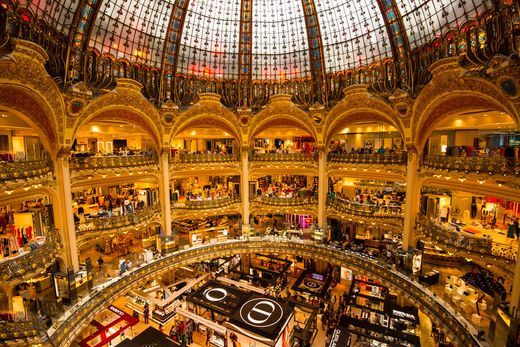 Lugar Galeries Lafayette Haussmann