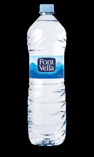 Font Vella - Agua Mineral Natural fácil de apilar- Caja 12 x