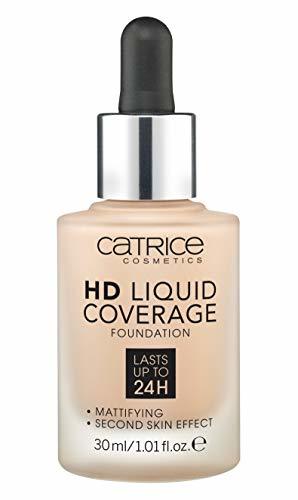 Beauty Catrice base de maquillaje hd liquid coverage 020 rose beige 30 ml.