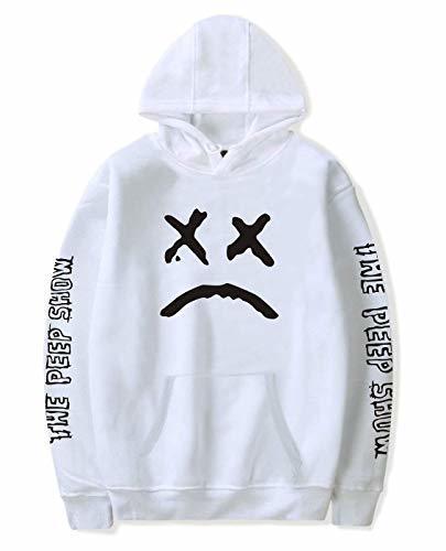 Fashion Minetom ShallGood Unisex Sudadera Con Capucha 2018 Lil Peep Rapper Harajuku Hip