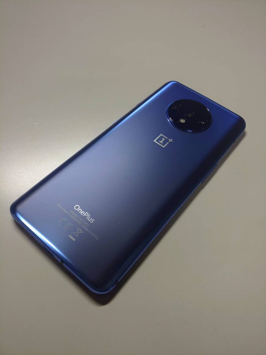 Producto OnePlus 7T Smartphone Glacier Blue | 6.55”/16,6 cm AMOLED Display 90Hz Power