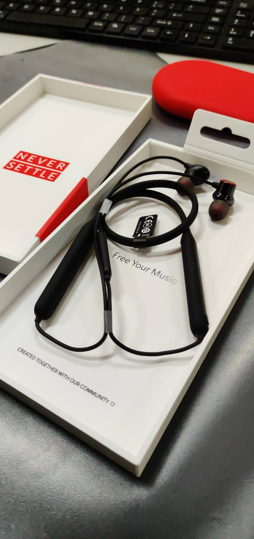 Lugar gooplayer para Original OnePlus Bullets Wireless 2 AptX Hybrid in Ear Auricular