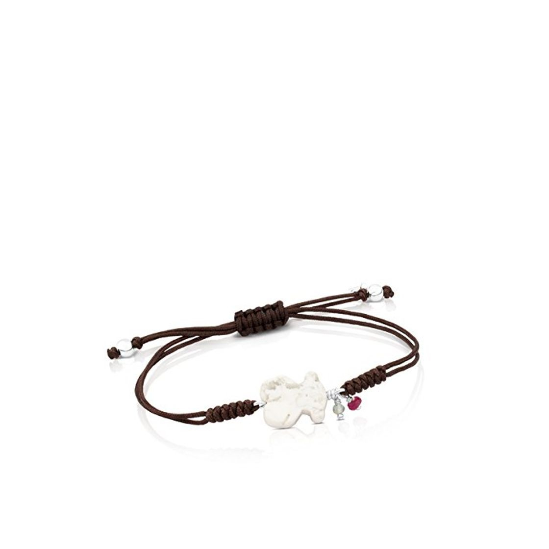 Social TOUS Pulsera ajustable New Tibet de plata de primera ley y magnesita