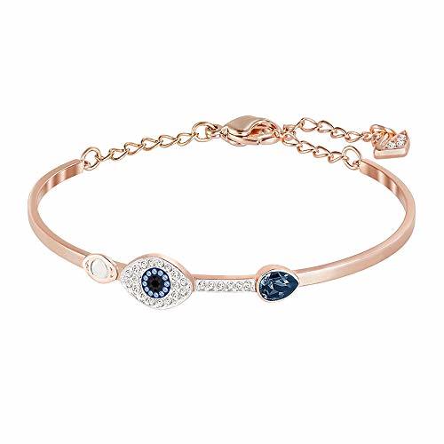 Moda Swarovski Brazalete Duo Evil Eye