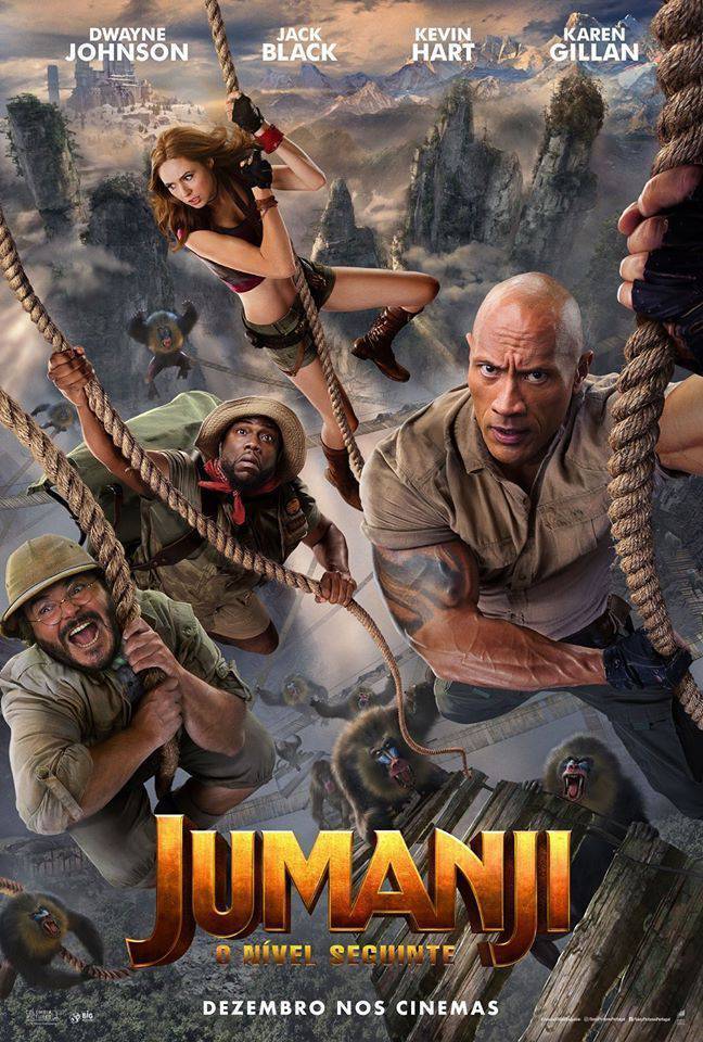 Películas Jumanji o nivel seguinte 