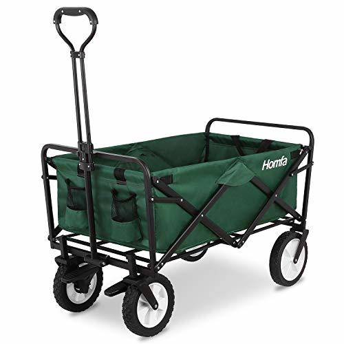 Producto Homfa Carro Playa Plegable Carro para Jardín Carro de Transporte con 4