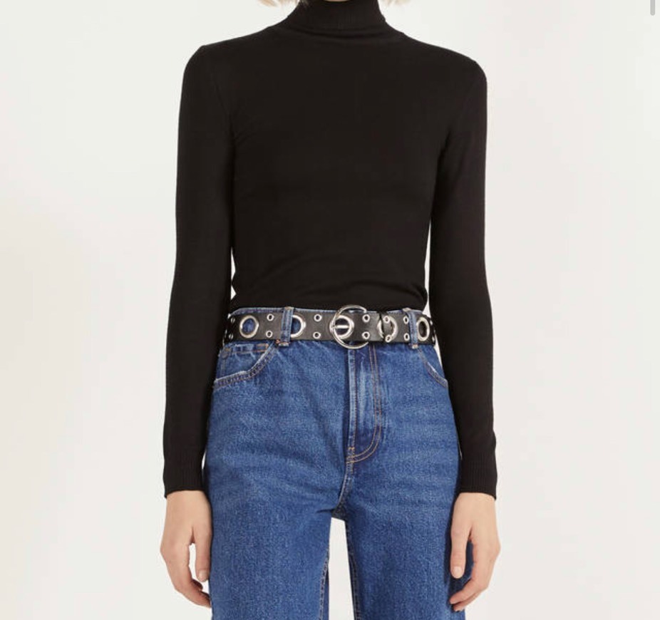 Sweater de gola alta