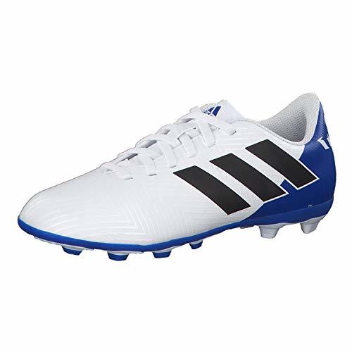 Places Adidas Nemeziz Messi 18.4 FxG J, Botas de fútbol Unisex niño, Blanco