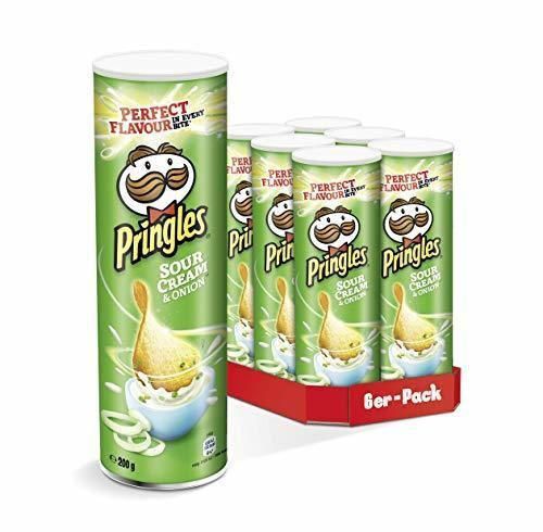 Pringles Sour Cream & Onion Crisps, 200g