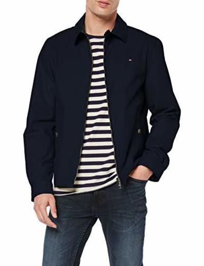 Tommy Hilfiger New Recycled Ivy Jacket Chaqueta, Azul
