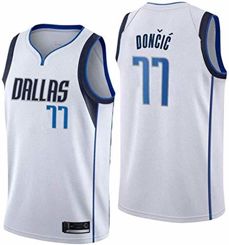 Product CspJersp Dallas Mavericks 77 Hombre Ropa de Baloncesto Doncic Jersey Camiseta de