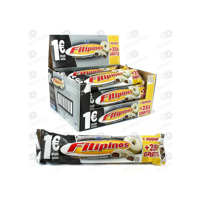 Producto Artiach Filipinos Galleta Bañada con Chocolate Blanco