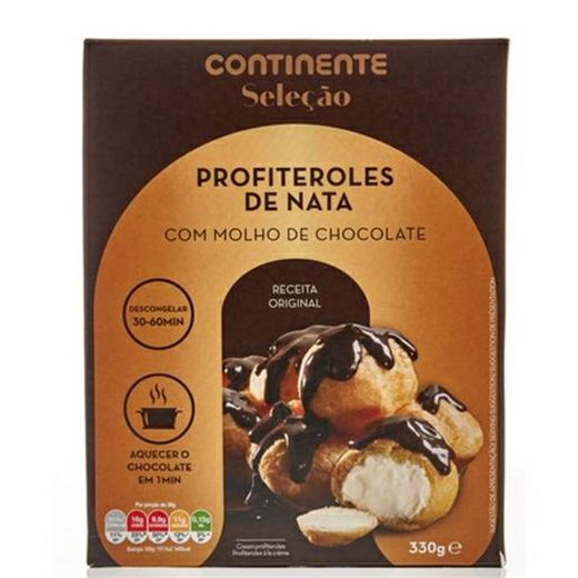 Profiteroles de nata