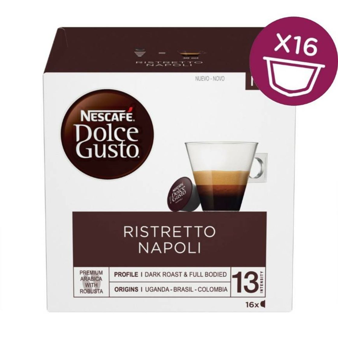 Producto Café napoli dolce gusto 