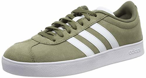 Fashion adidas Vl Court 2.0, Zapatillas de Skateboard para Hombre, Verde