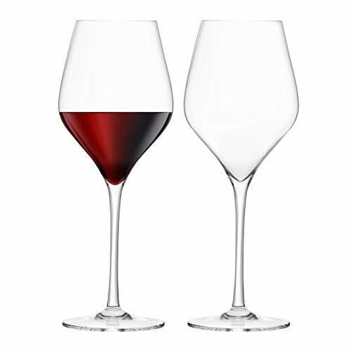 Final Touch 100% libre de plomo Crystal Red Wine Glasses Copas de