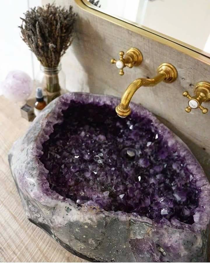 Fashion Amethyst sink