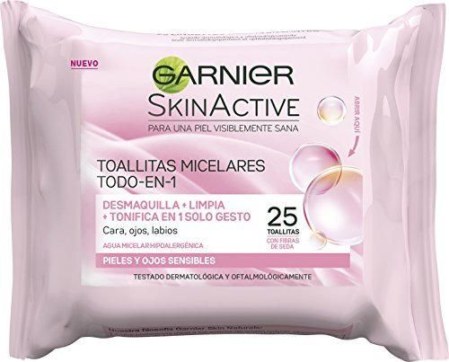 Garnier Skinactive - Toallitas Desmaquillantes Todo-en-1