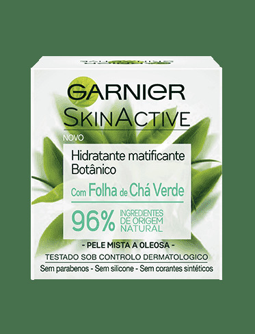 Moda Garnier SkinActive Chá Verde Hidratante Matificante