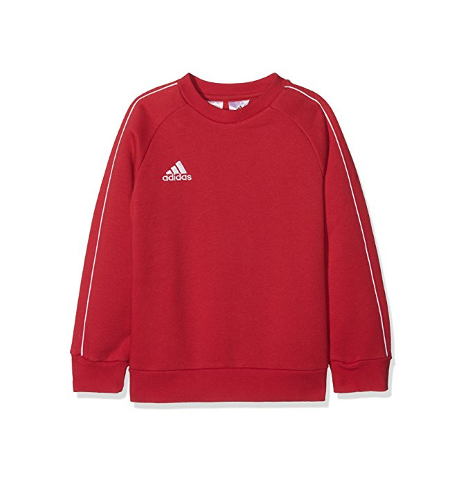 Fitness adidas Core18 Sw Top Y Sudadera, Unisex Niños, Rojo