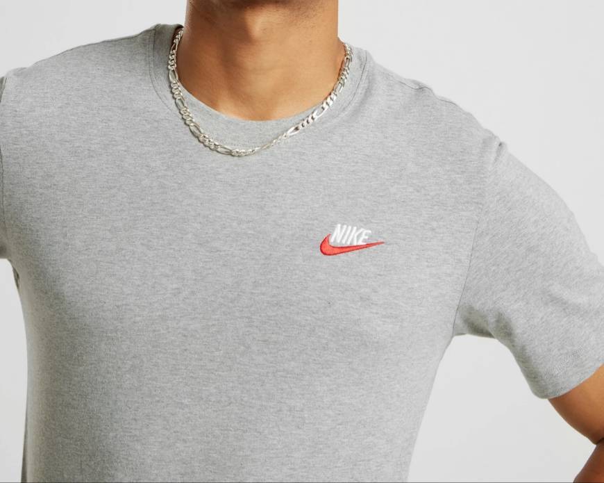 Fashion T-SHIRT CINZA NIKE