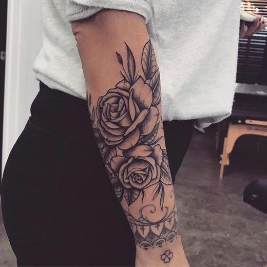 Tatuagem rosa