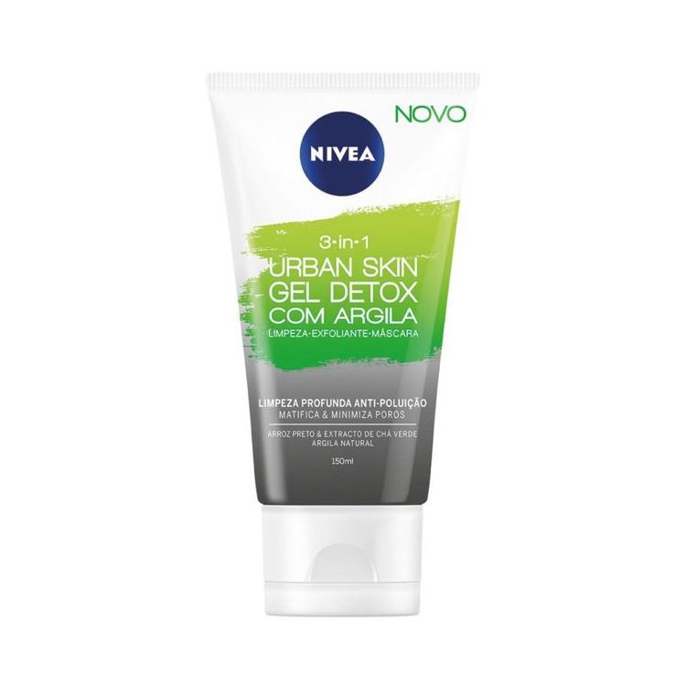 Belleza Nivea Urban Skin Detox 3En1 Limpieza Profunda 150 ml