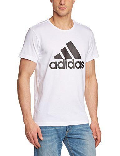 adidas Logo TEE1, Camiseta para Hombre, Blanco