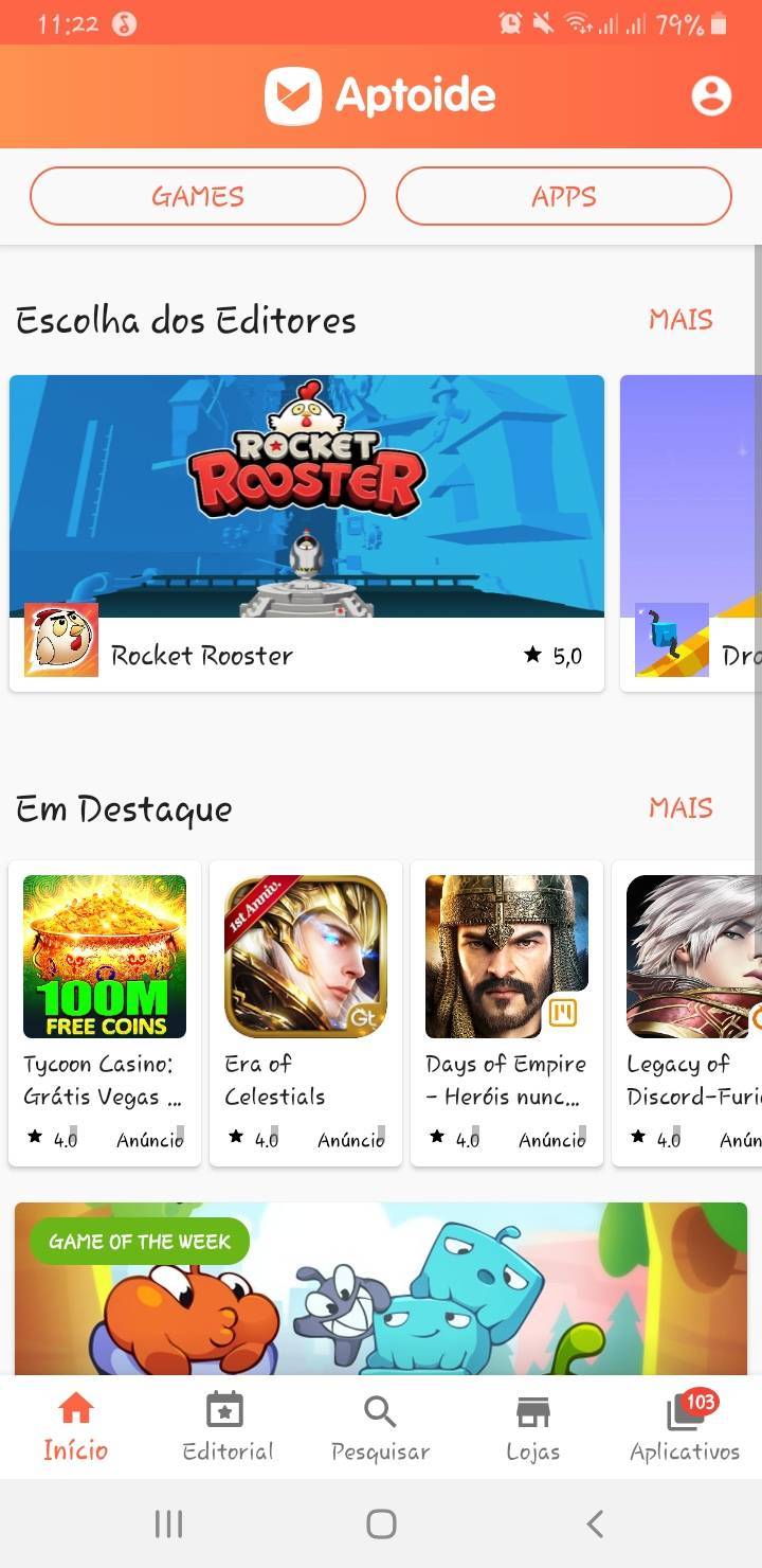 Aplicaciones Aptoide