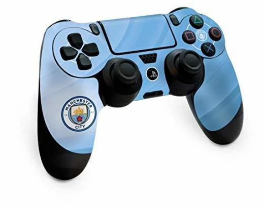 Manchester Man City FC Playstation 4 PS4 Sky Blue Controller Pad Skin