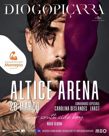 Diogo Piçarra no altice arena em Setembro 