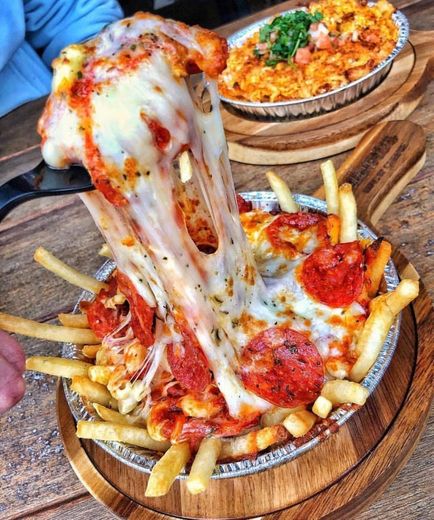 PIZZA AND FRIES