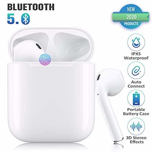 Electrónica Auriculares Bluetooth 5.0 Auriculares Inalambricos Cascos Bluetooth Headphone Deportivos Estéreo con Mic