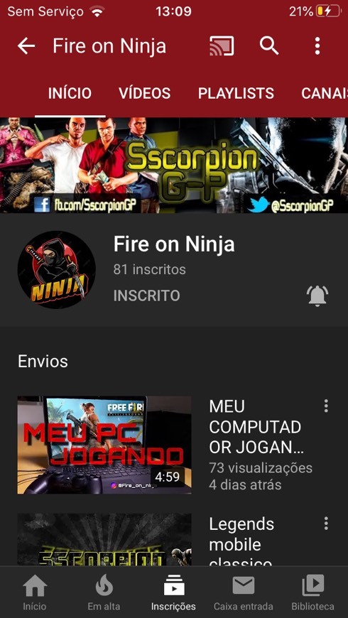 Moda Fire on ninja 