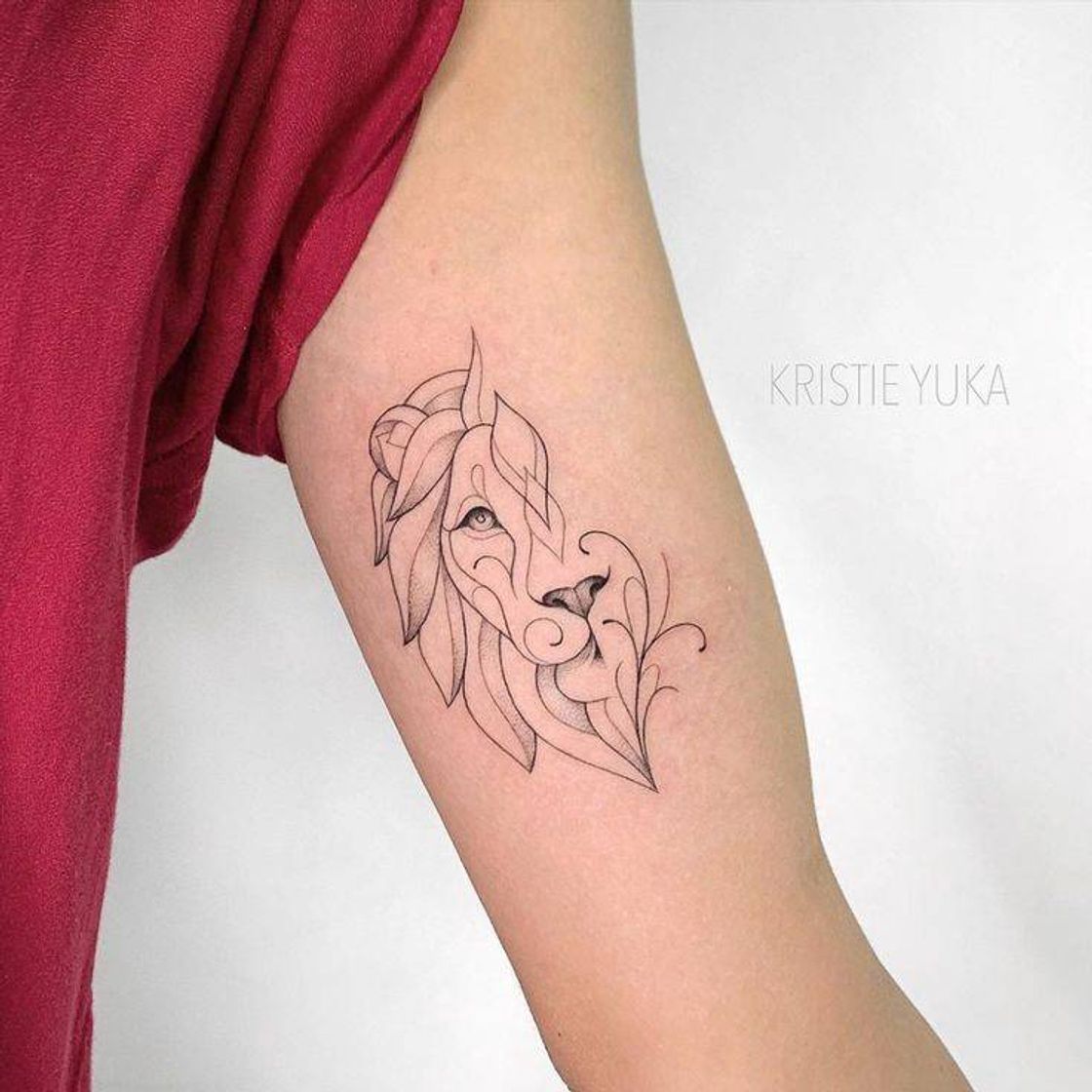 Moda Tattoo Leão