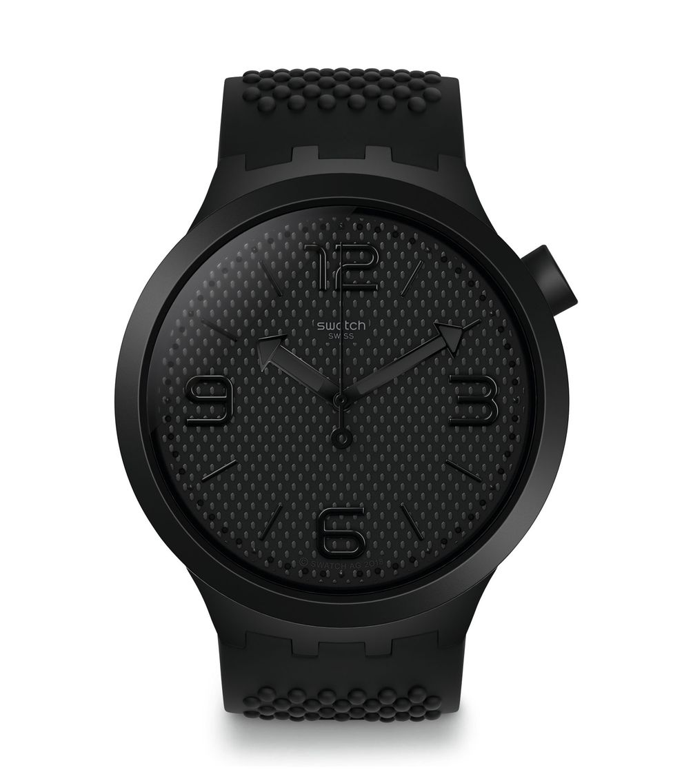 Fashion Swatch® Portugal - Big Bold (Ø 47 MM) BBBLACK SO27B100