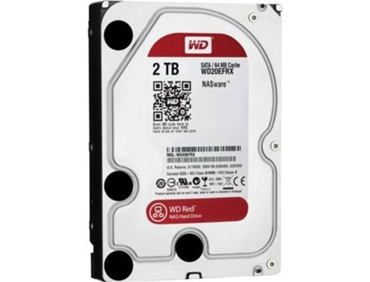 Disco HDD Interno WESTERN DIGITAL 2TB Caviar Red 