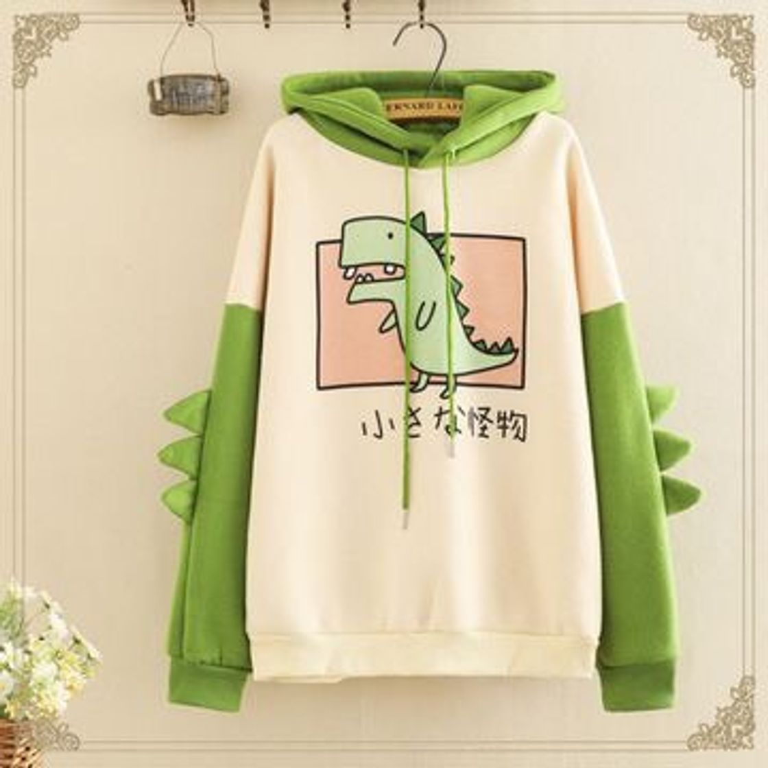 Productos Cute Dinosaur Cartoon Brushed Hoodie