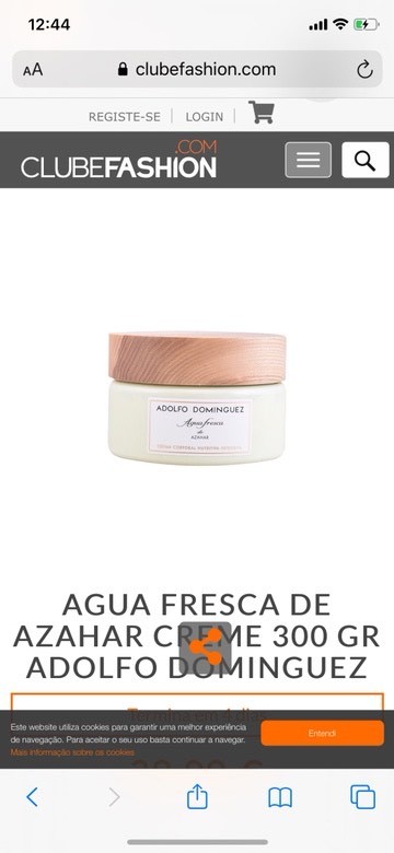 Social Água fresca de Azahar Creme 