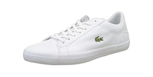 Lacoste Lerond BL 1 CAM, Zapatillas para Hombre, Blanco