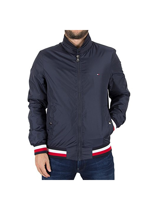 Producto Tommy Hilfiger Hombre Chaqueta de Bombardero de Logotipo Erol