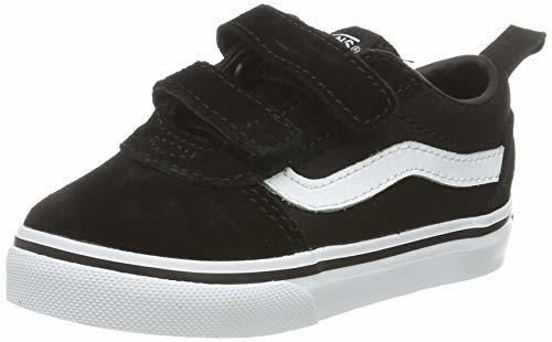 Lugar Vans Ward V-Velcro, Zapatillas Unisex bebé, Negro