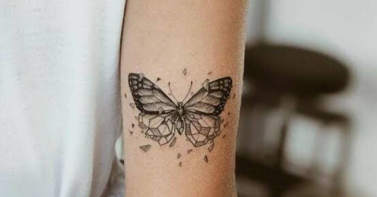 Fashion Tatto borboleta 