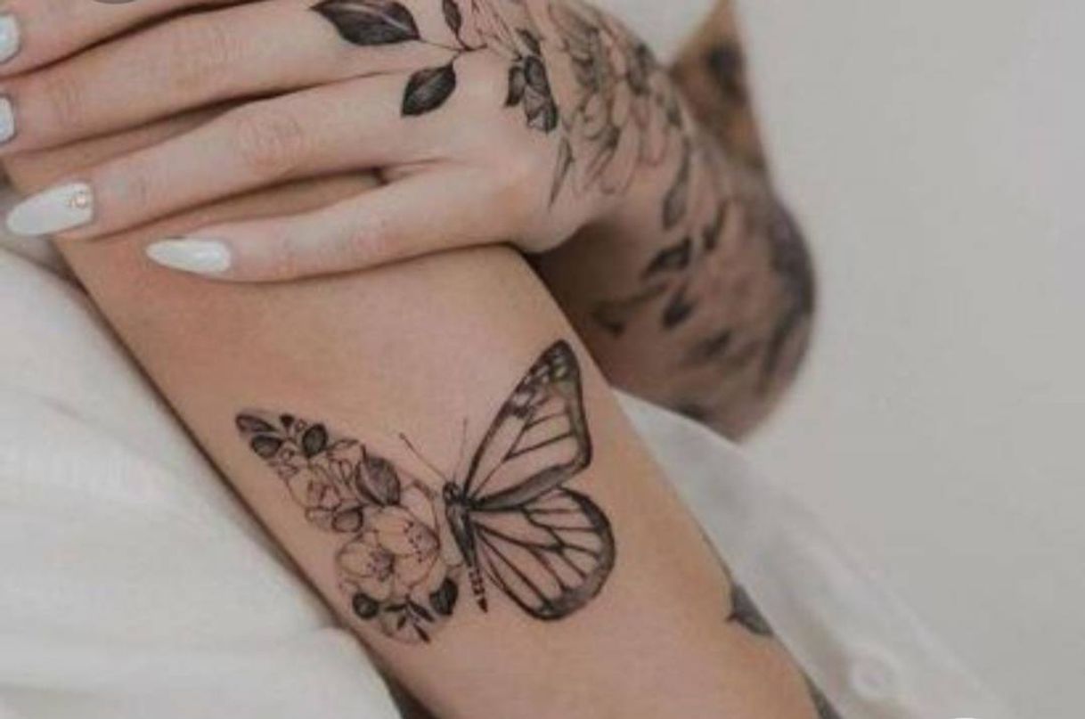 Fashion Tatto borboleta