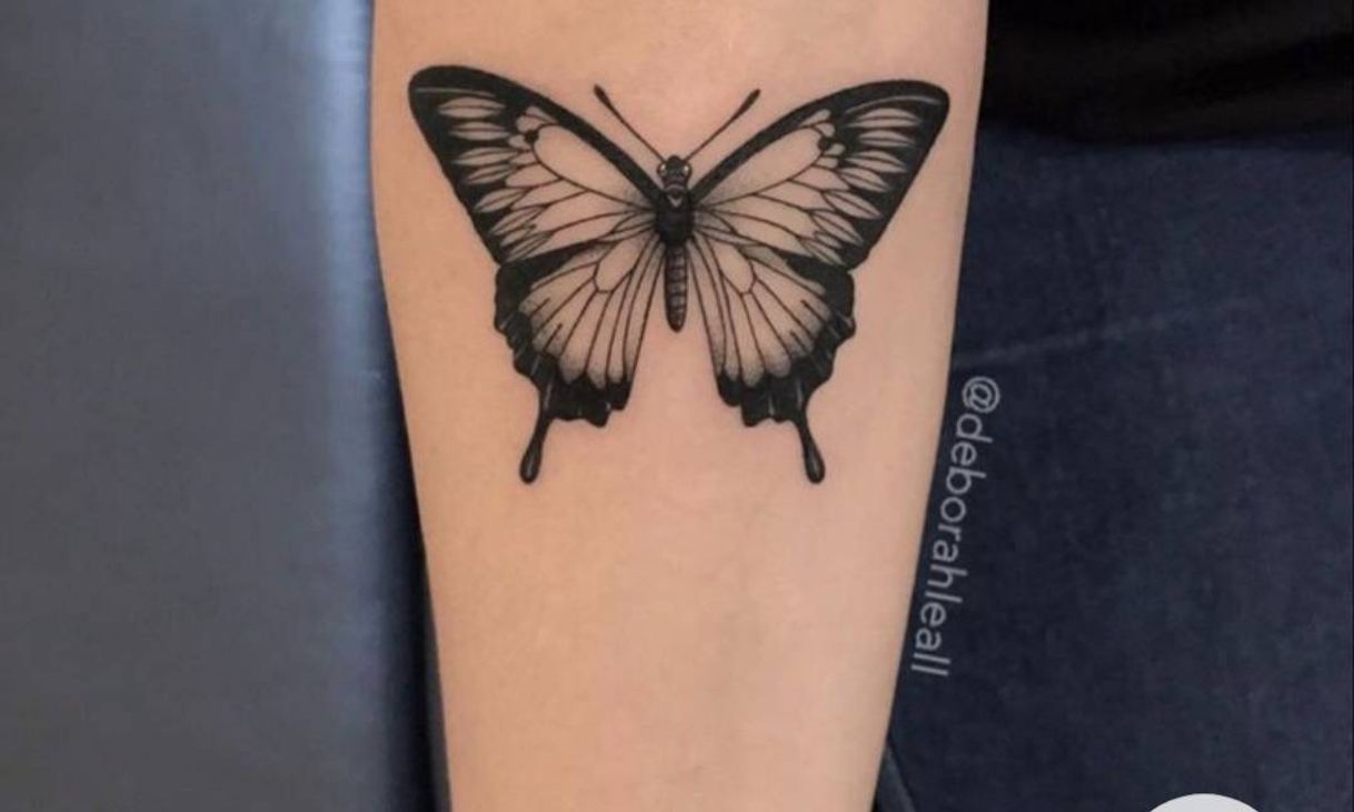 Fashion Tattoo borboleta 