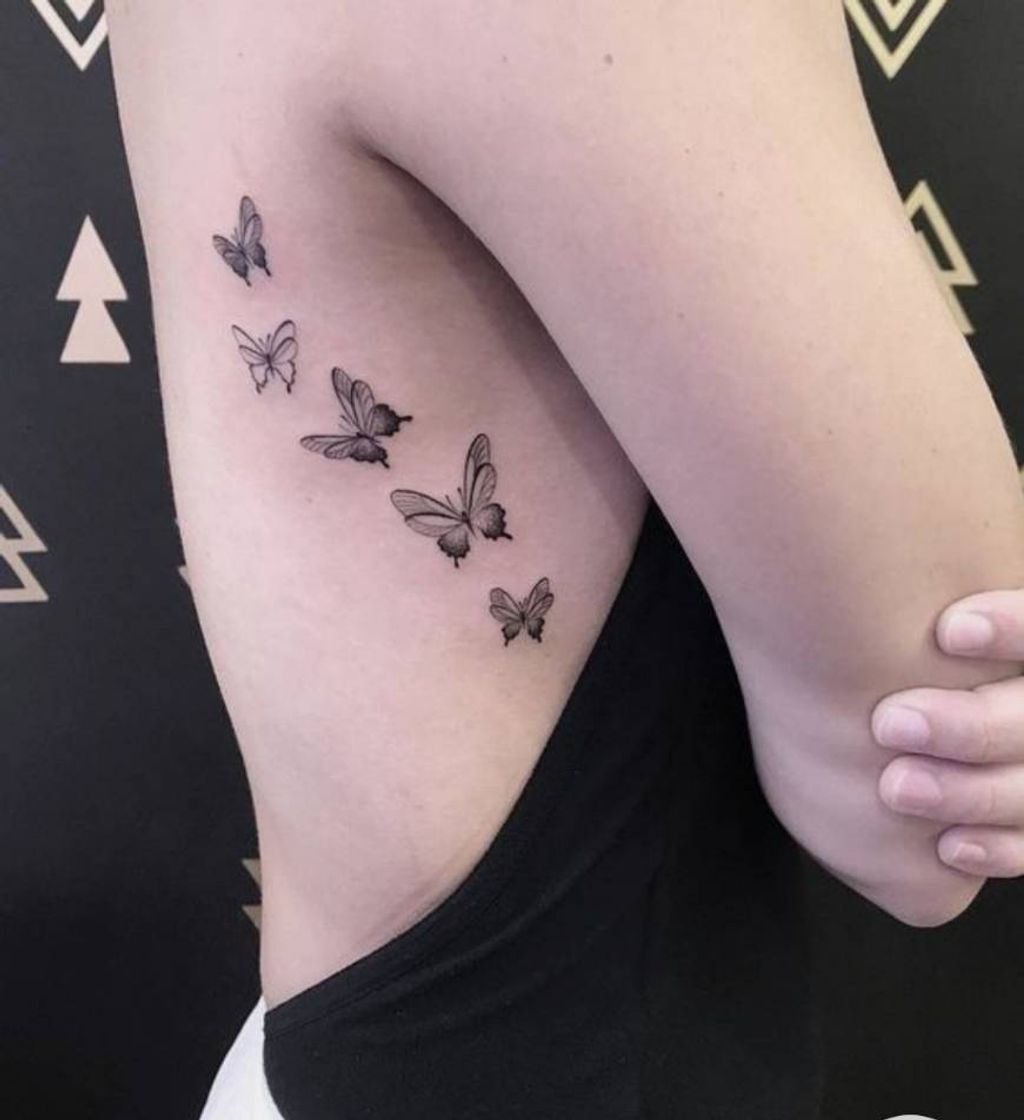 Fashion Tatto borboleta 