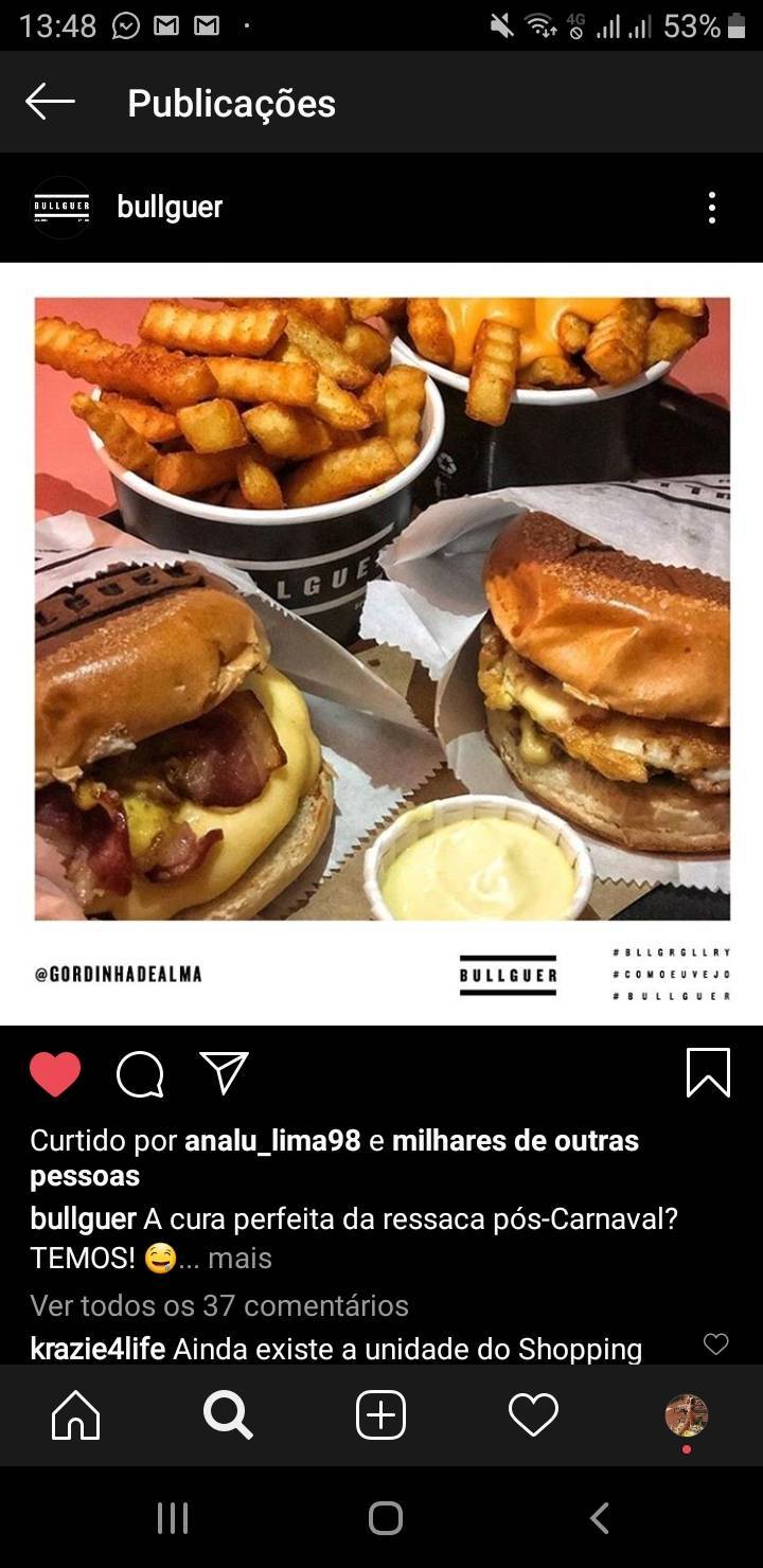 Restaurants Bullguer Vila Nova Conceição