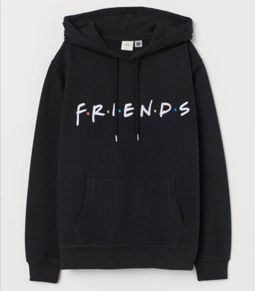 Sweatshirt friends preta